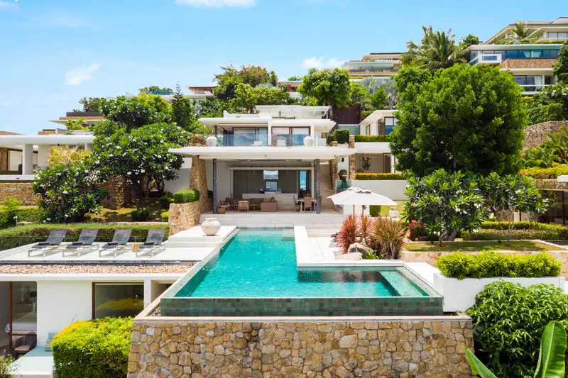 Villa 6 — ocean view terrace